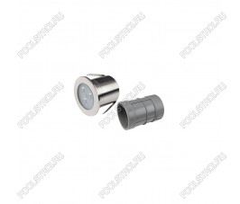 Прожектор светодиодный AquaViva HJ-RC-SS75, 3led 6W RGB (AISI-316) + закладная